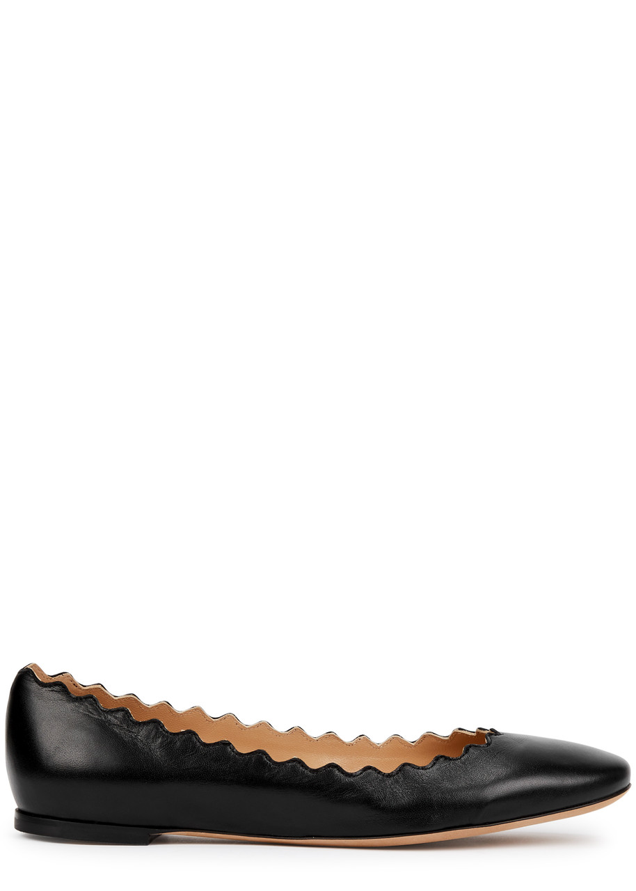 Lauren Leather Flats