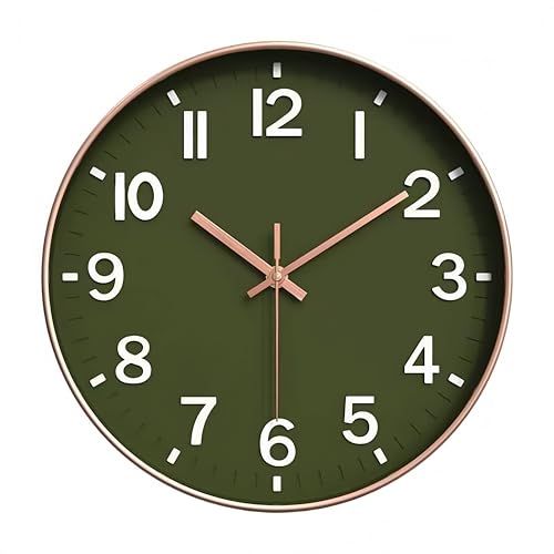 Large Wall Clock (vintage Green)