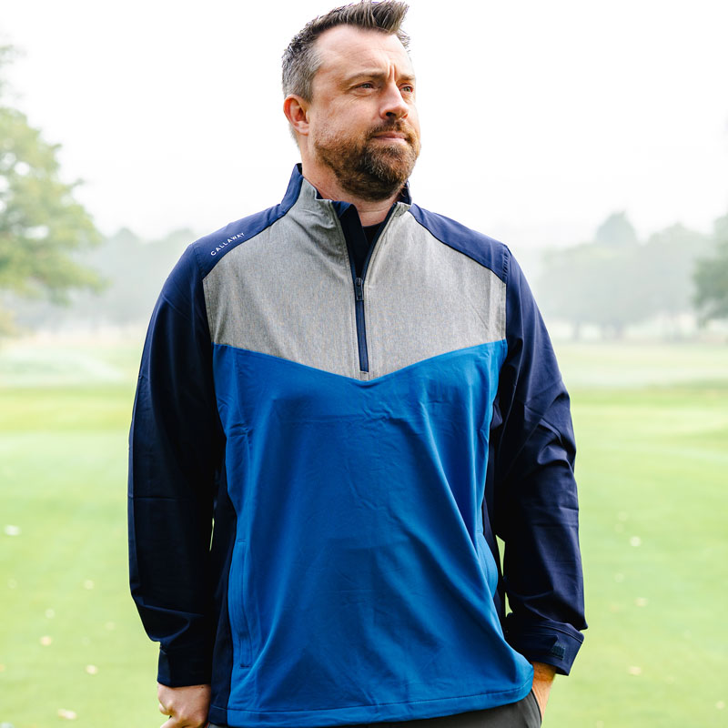Callaway 1/2 Zip Wind Jacket