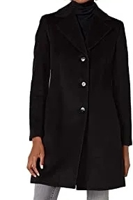 Calvin Klein, Women&#039;s Classic Cashmere Wool Blend Coat (Was $200) 