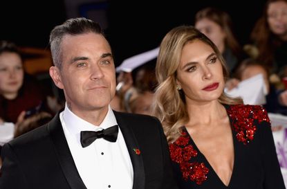 Robbie Williams and Ayda Field