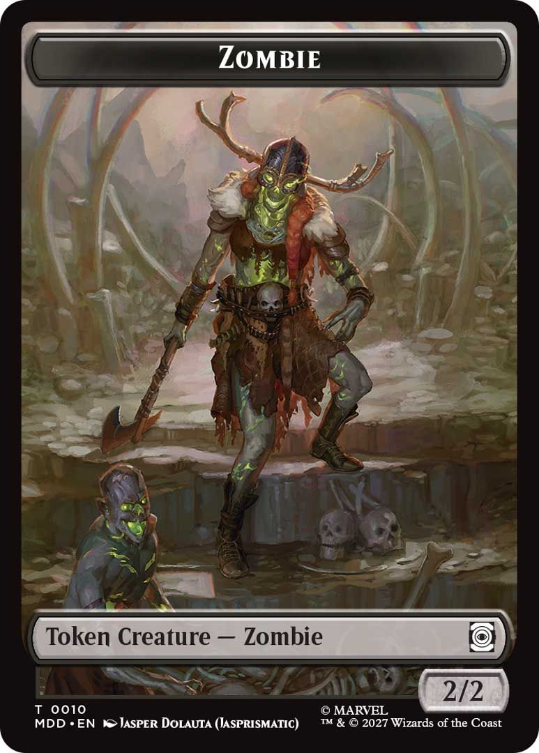 MTG Darkhold Destiny cards on a plain background
