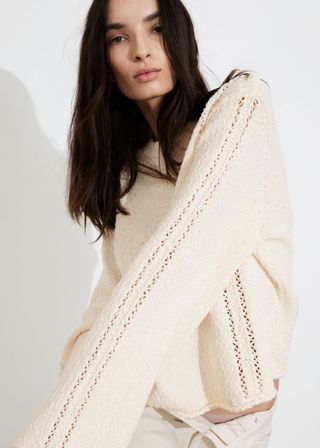 Oversized Textured Sweater