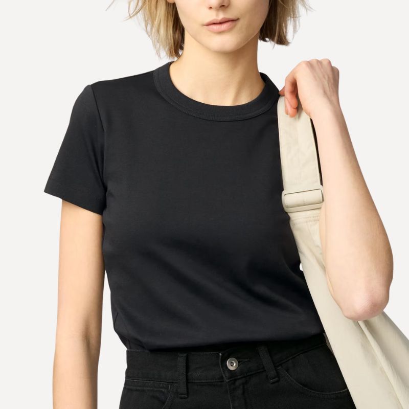 Image of black t-shirt