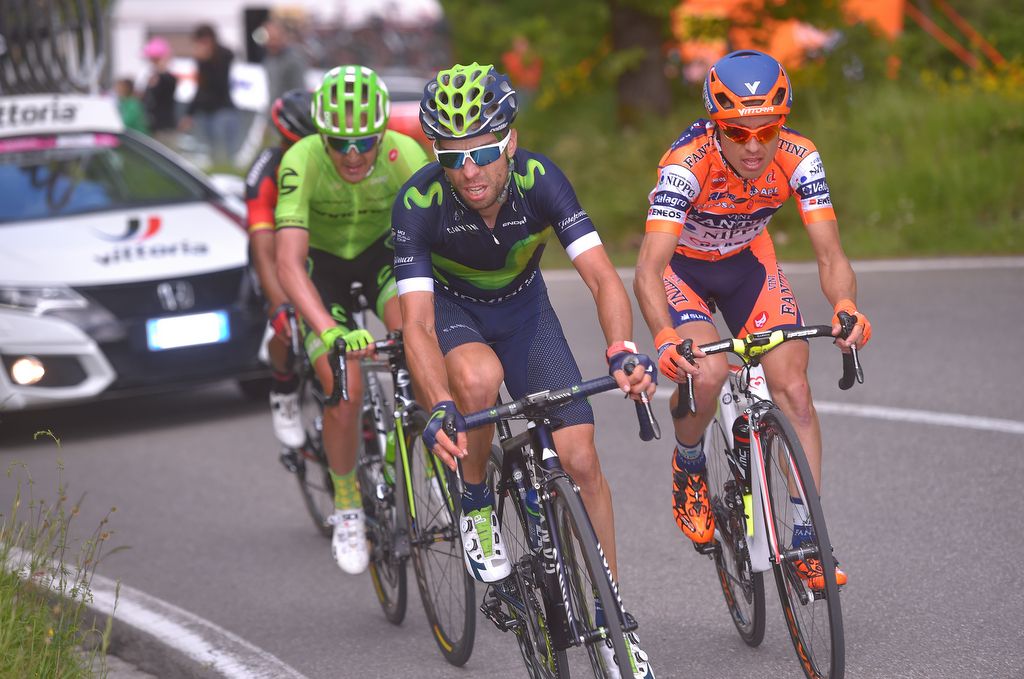Nathan Brown (Cannondale) sitting in the break