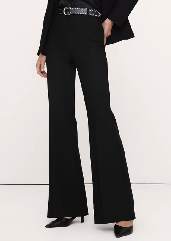Banana Republic, High-Rise Modern Flare City Stretch Pant