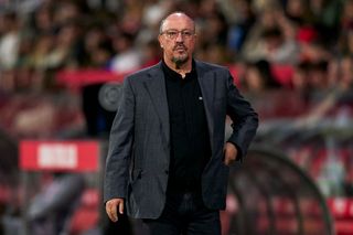 Rafa Benitez, head coach of Real Club Celta de Vigo during the LaLiga EA Sports match between Girona FC and Real Club Celta de Vigo at Montilivi Stadium on October 27, 2023 in Girona, Spain. (Photo by Pedro Salado/Quality Sport Images/Getty Images)