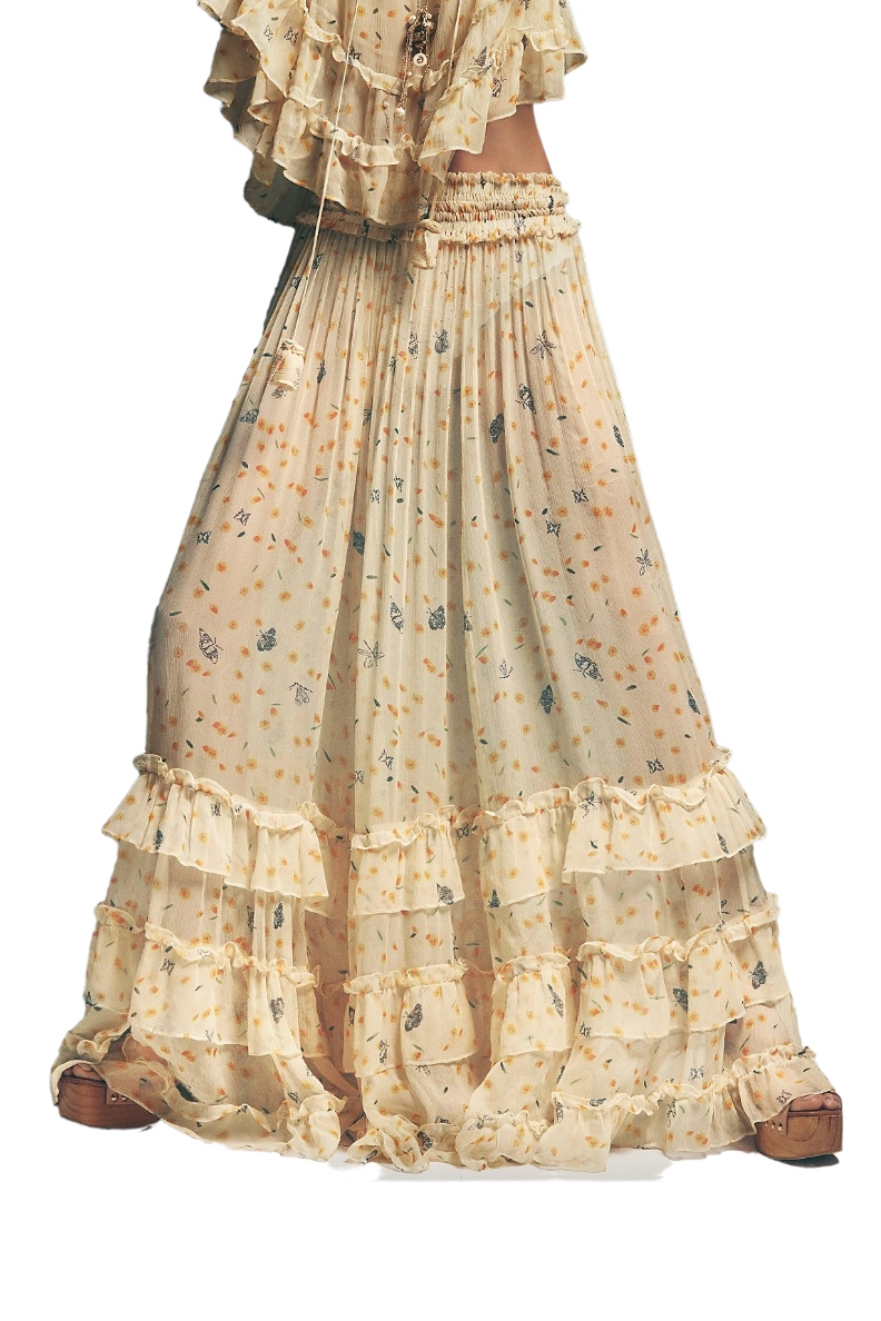 Free People, Morning Mist Maxi Set