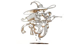 Inktober 2025; a dancing witch