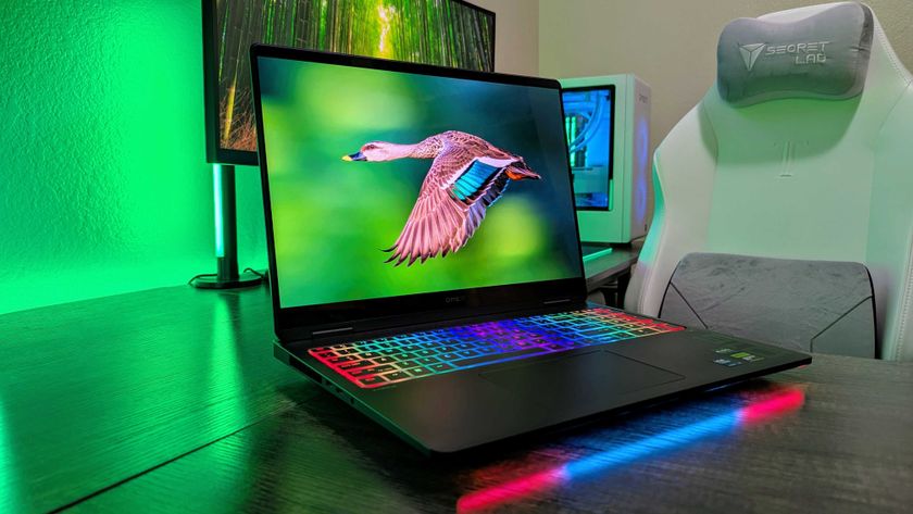Image of the HP OMEN MAX 16 (2025) gaming laptop.