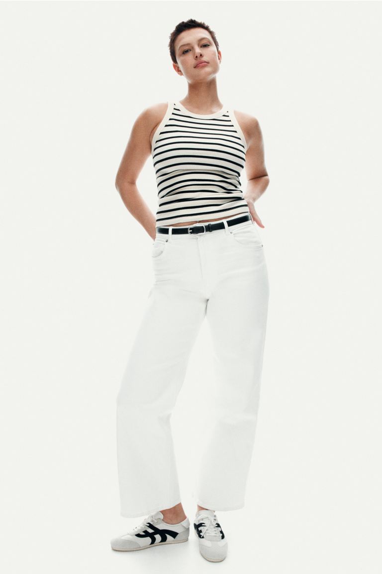 Ribbed Vest Top