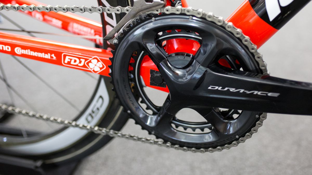 FDJ were the only team running Dura-Ace 9150 cranks at the Tour Down Under