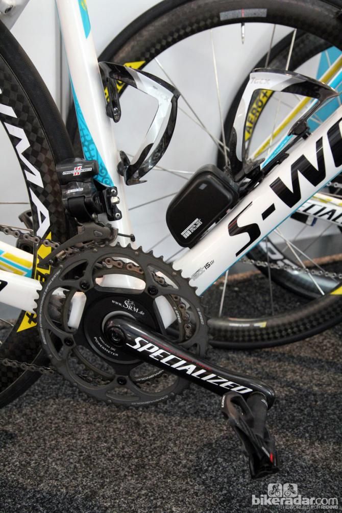 Batteries once seems like alien parasites on pro bikes but we've certainly gotten used to seeing them by now.