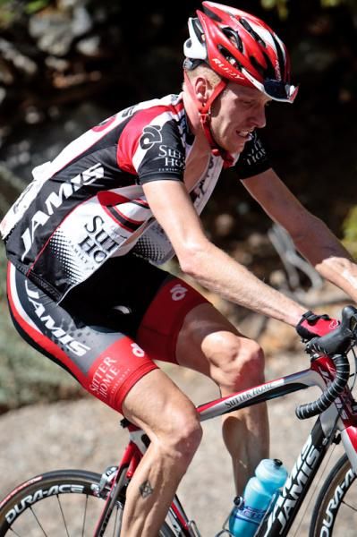 Tyler Wren (Jamis-Sutter Home) had a tough day after suffering several mechanicals.