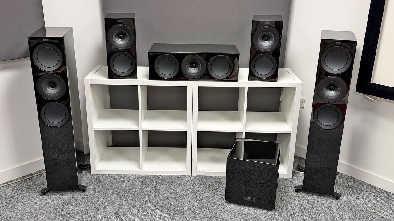 KEF R Meta 5.1 Speaker System speaker package