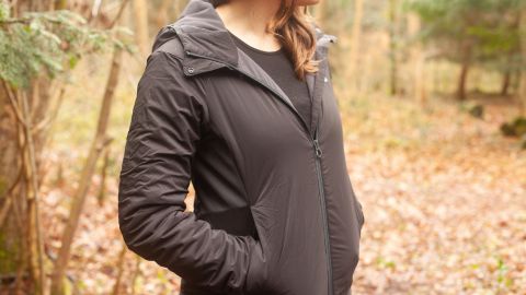 Helly Hansen Odin Stretch Insulator women s down jacket review a sleek sporty mid layer Advnture