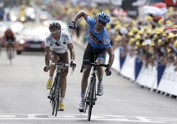 David Millar (Garmin - Sharp) wins the stage