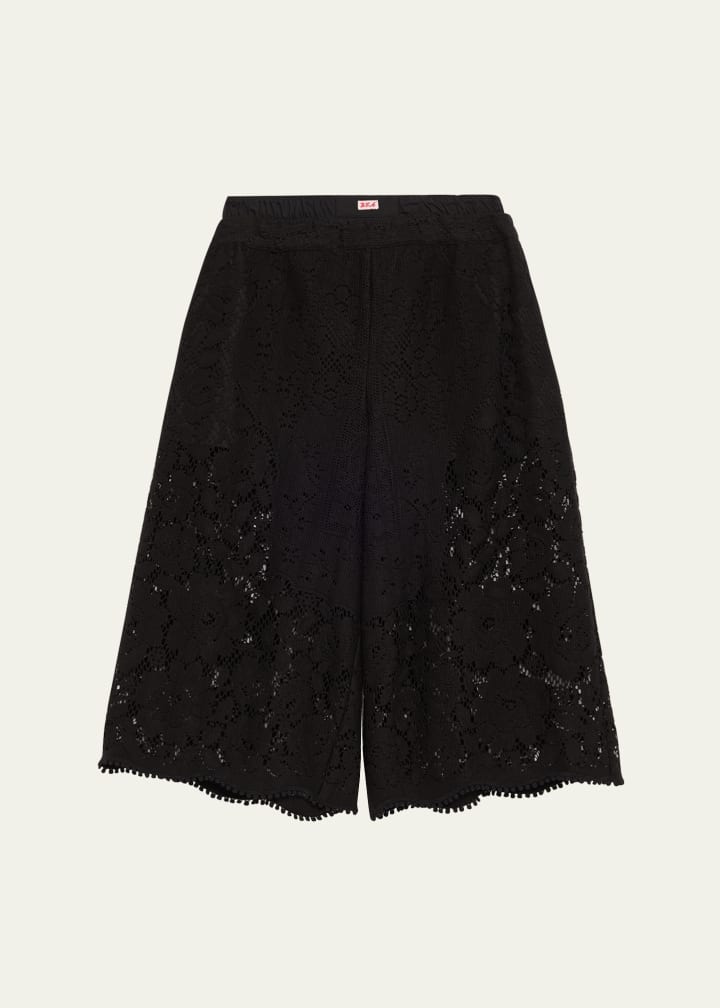 Arianna Floral Lace Culottes