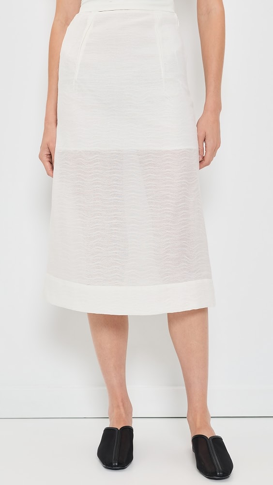 Thetis Skirt - Ecru
