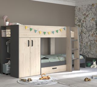 Bunk bed ideas: Wooden bunk bed idea by Cuckooland