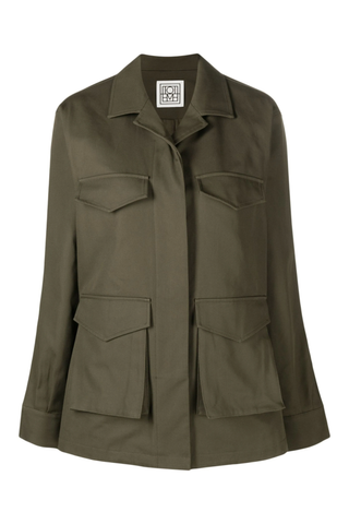 Toteme Cargo-Style Cotton Jacket