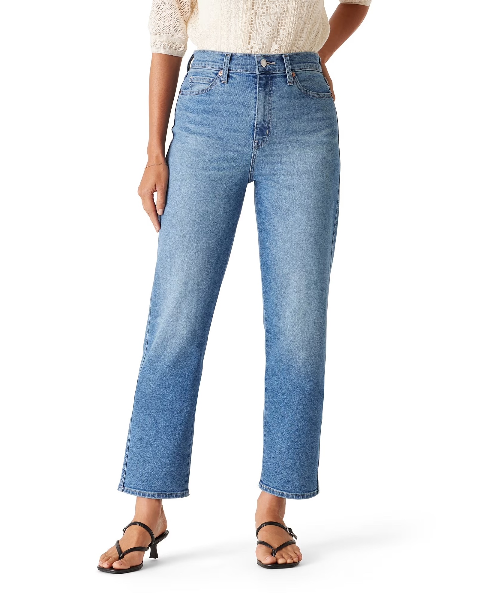 Levi Strauss Signature, High Rise Straight Jean