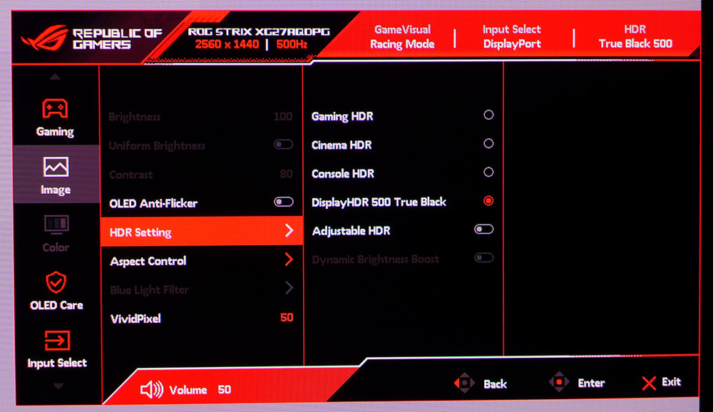 Asus ROG Strix XG27AQDPG