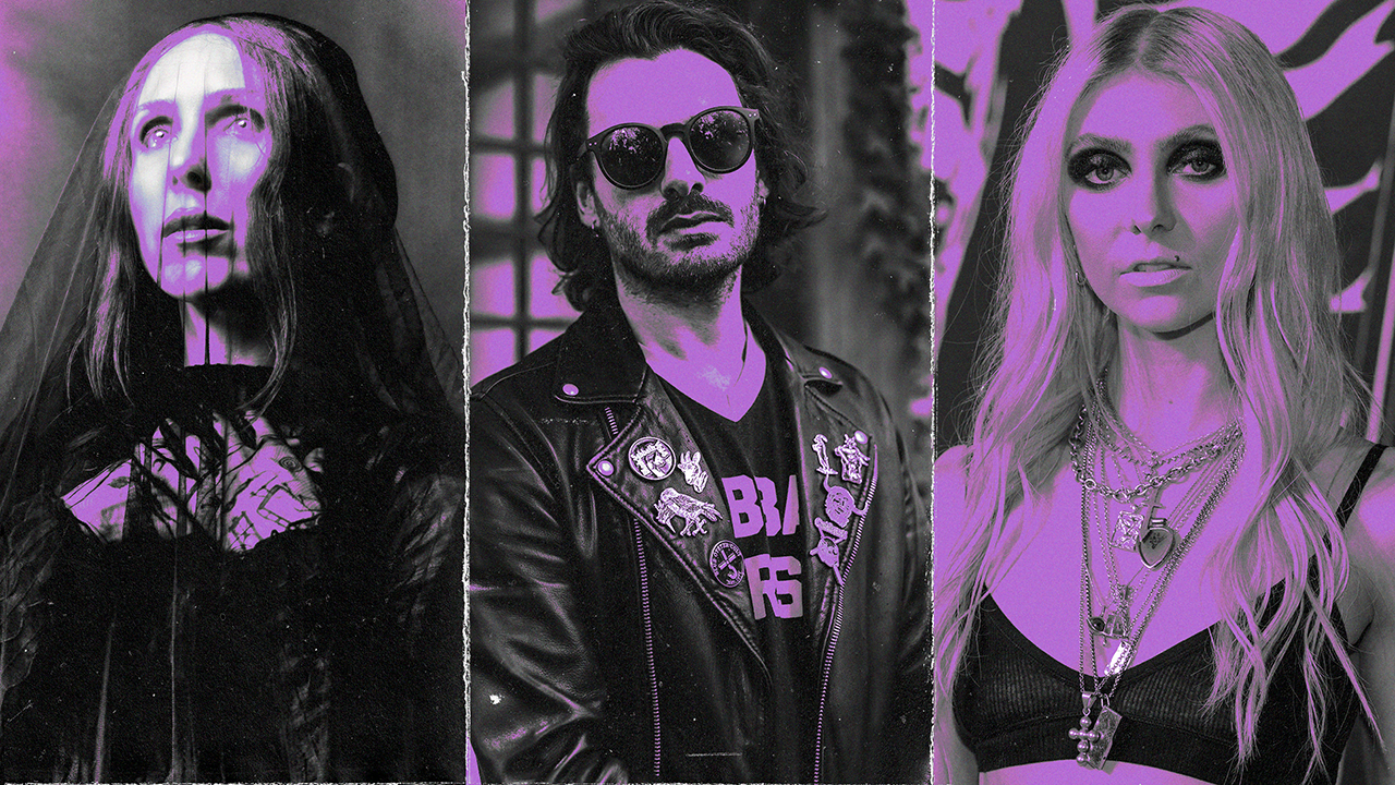 Chelsea Wolfe, Tom Templar of Green Lung, Taylor Momsen of The Pretty Reckless