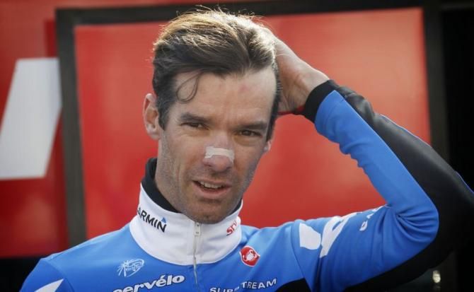 David Millar (Garmin Sharp) finished 12 seconds back