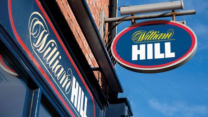 William Hill betting shop sign