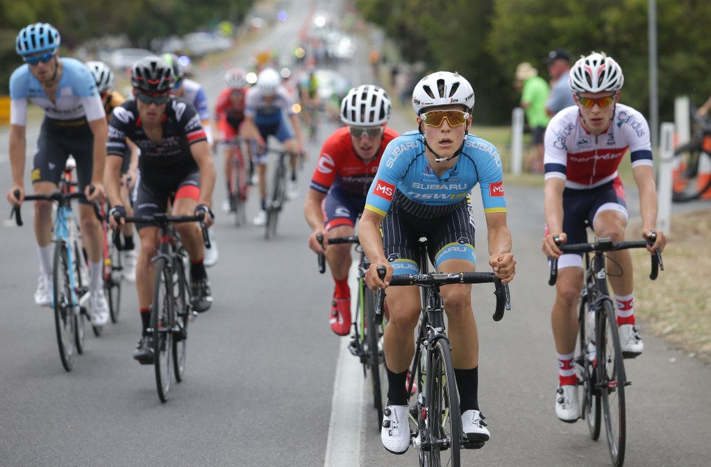 Sam Jenner (NSWIS) before launching his race winning move