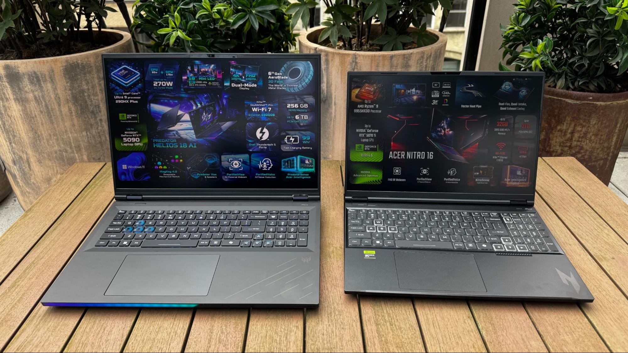 Acer gaming laptops