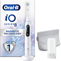 Oral-B iO8 White Ultimate Clean Electric Toothbrush |  was £449.99 | now £159.99 at Amazon (save £290)