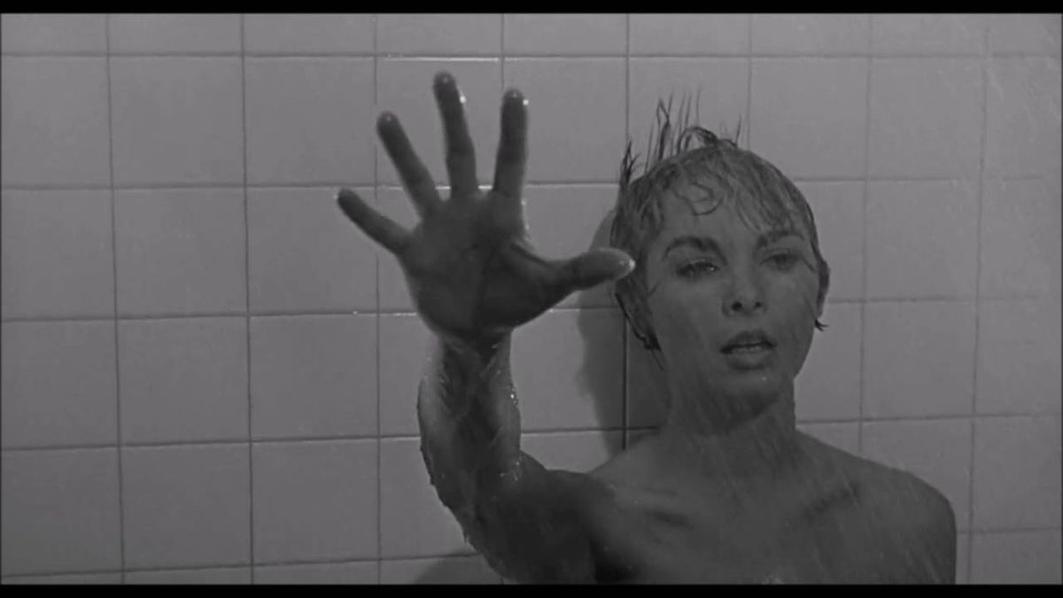 Janet Leigh in Psycho shower scene