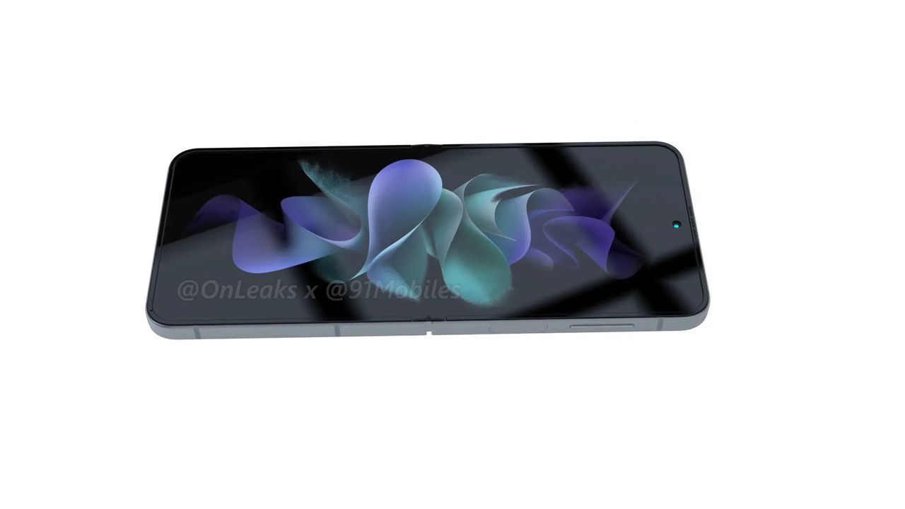 Samsung Galaxy Z Flip 4 leaked render