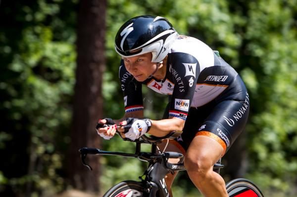 Robin Farrina (NOW and Novartis) will be back to defend her road race title on Sunday.