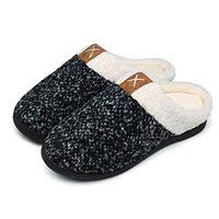 UBFEN Unisex Memory Foam Comfort Fuzzy Slippers | from £9.38 on Amazon