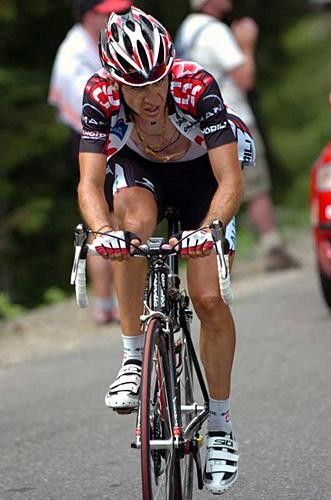Carlos Sastre (CSC) in the hunt