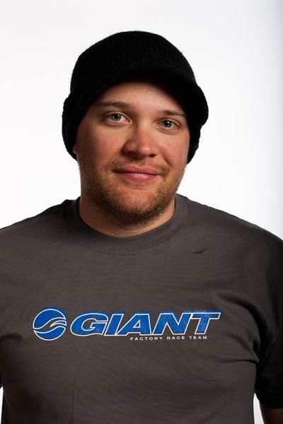 Giant Downhill team manager and mechanic Joe Staub.