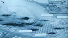 Pentagon image on US strikes in Syria