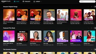 Amazon Music Unlimited desktop