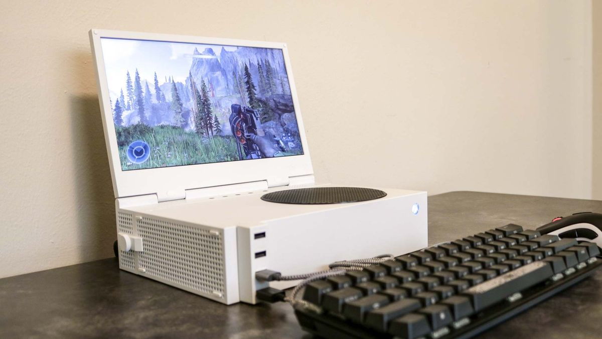 xScreen turns the Xbox Series S into a portable laptop