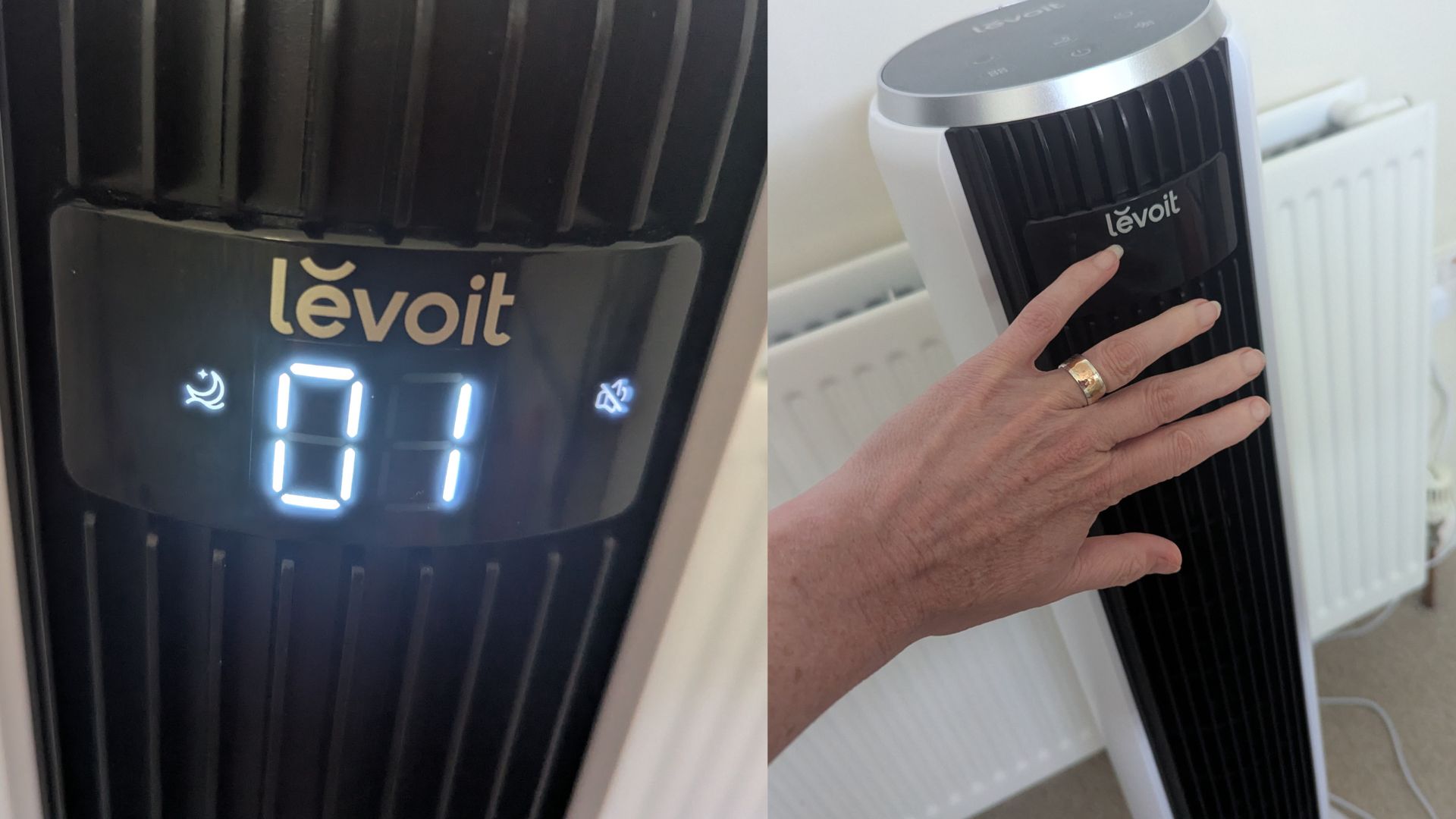 Using the Levoit Classic Tower Fan