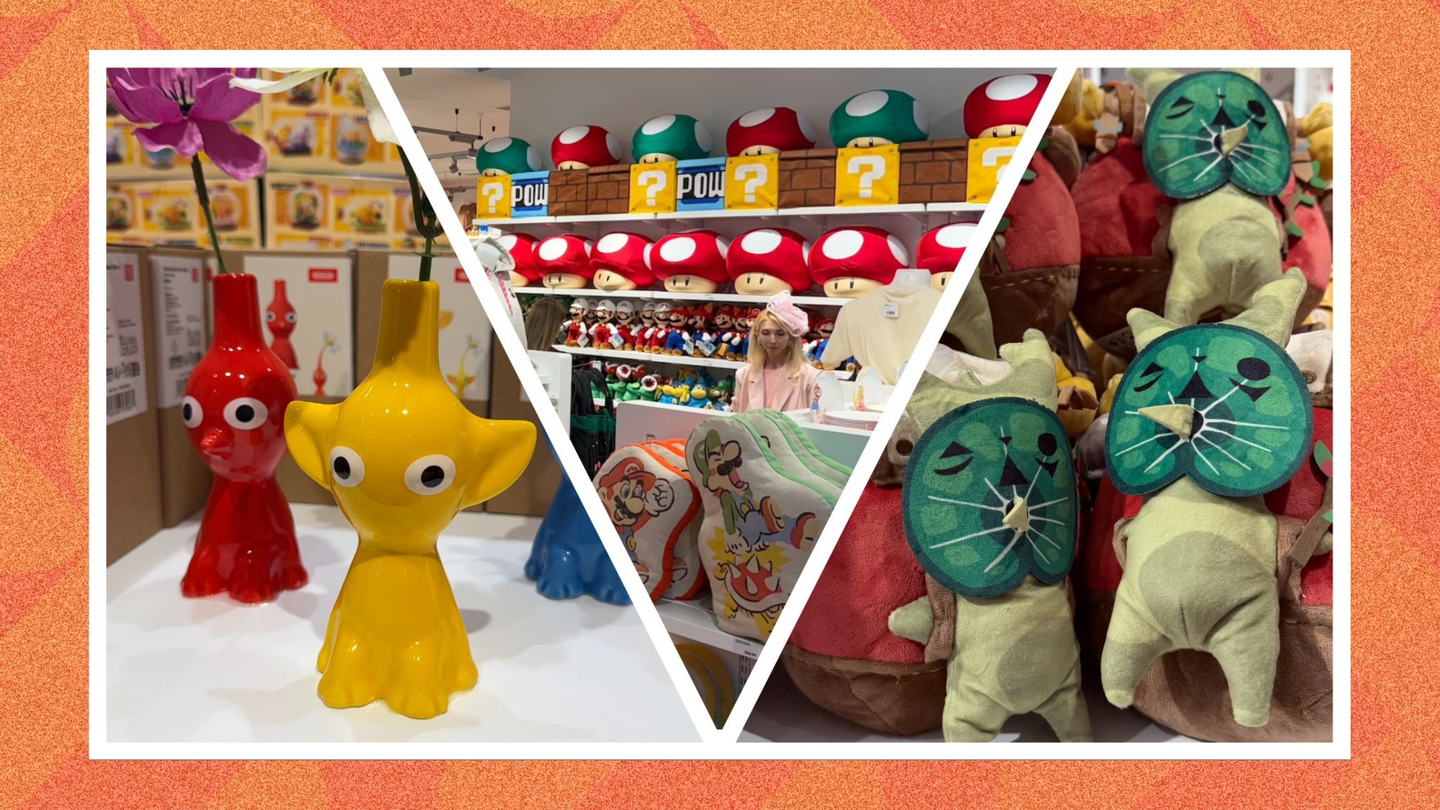 Inside the Nintendo Store pop up in Westfield shopping centre, London, UK.