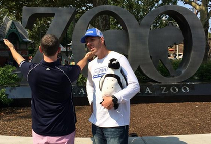 One incredibly determined Phillies fan just got his wish: A day at the zoo with Roy Halladay