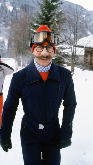 King Charles disguise while skiing.