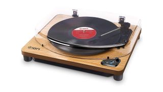 Best Bluetooth turntables: ION Audio Air LP Bluetooth record player with wood finish