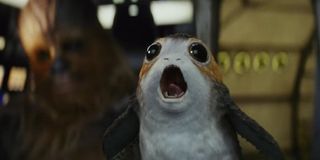 Porg in Star Wars: The Last Jedi