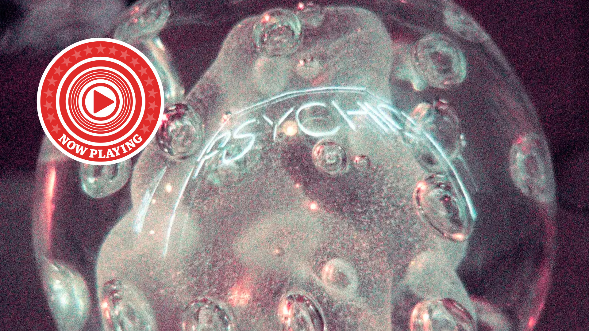 Now Playing DARKSIDE Psychic album with roundel