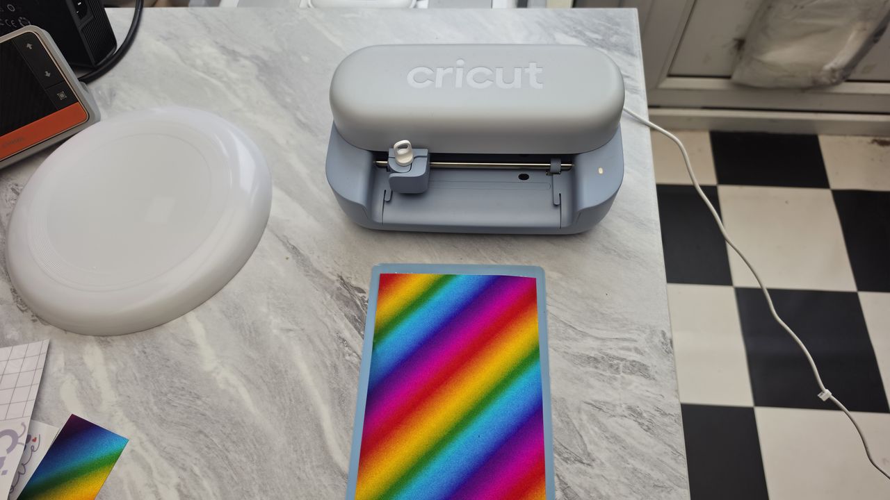 Cricut Pride crafting